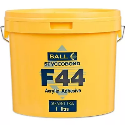 F. Ball StyccoBond F44 Acrylic Adhesive 1 Litre / Solvent Free  • £15.99