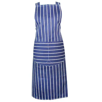 Chefs Apron With Pockets BBQ Baking & Catering Kitchen Apron For Men & Women • £6.29