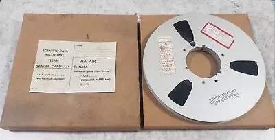 Nasa Magnetic Tape Data Reel Goddard Space Flight Center 1977 Scientific Data  • $9.99