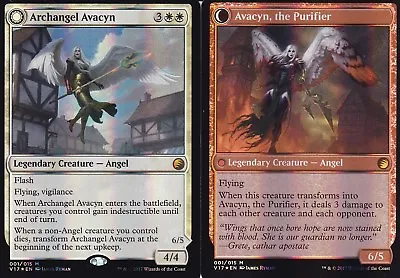 Archangel Avacyn / Avacyn The Purifier FOIL | NM | FtV: Transform | Magic MTG • £20.54