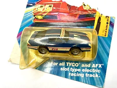 Vintage HTF Rare Tyco HP7 Chevy Camaro Z28 Blue/White Lighted Slot Car READ • $31