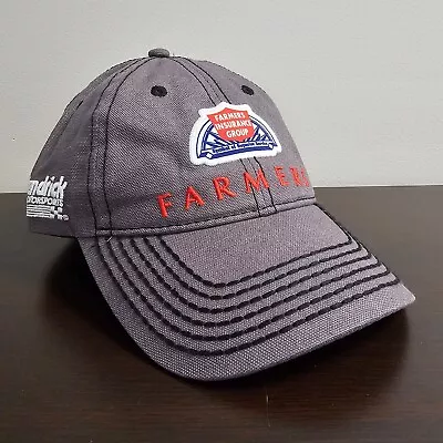 Kacey Kahne Hat Adult Grey Farmers Insurance NASCAR Cap Auto Racing #5 • $7.96