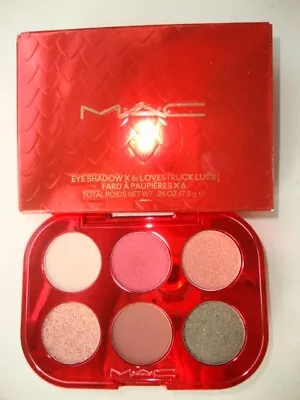 MAC Eye Shadow LOVESTRUCK LUCK- 6 SHADES -  BNIB- LIM. ED. RRP £32 • £22.88