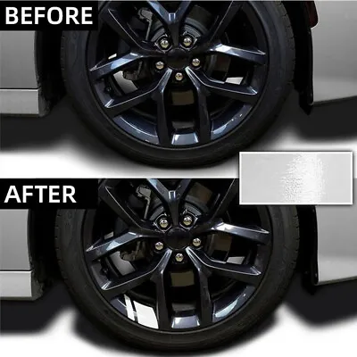 Silver 6Pcs Reflective Wheel Rim Decal Sticker Vinyl Auto Truck SUV For 16 -21  • $6.50