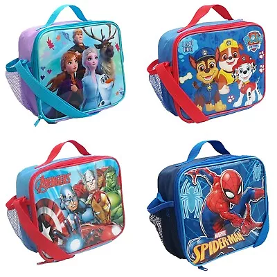 £9.99 • Buy Kids Insulated Lunch Pack Box Bag Childrens Boys Girls School Food Picnic Box 