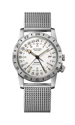 Glycine Men's GL0466 Airman Vintage 40mm Automatic Watch • $599