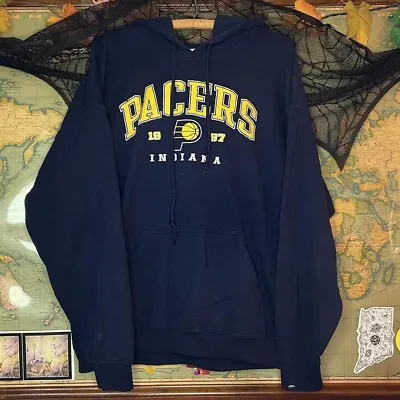 Indiana Pacers NBA Hoodie Men’s Size L Blue • $20