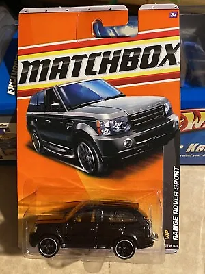 2011 Matchbox Black Range Rover Sport VIP • $23.95