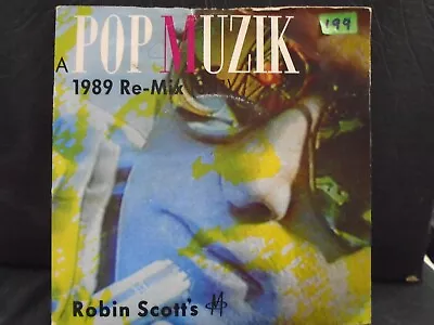 £1.79 • Buy Robin Scott`s M   Pop Muzik `89 Remix   Ex+ Cond.in Pic Sl.