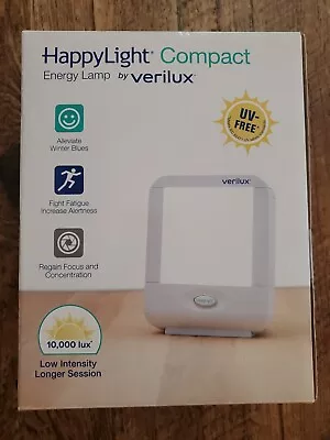 NEW Verilux HappyLight Compact Energy Sun Lamp UV-Free Portable VT10 Desktop • $10.99