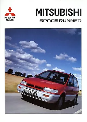 1991 Mitsubishi Space Runner Prospekt 10/91 D Catalog Brochure • $11.85