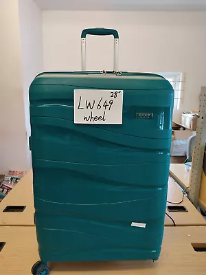 KONO 28inch Hard Shell Suitcase 4 Wheels Hand Luggage-LW649 • £5.99