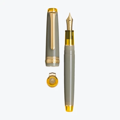 £240 • Buy Sailor Pro Gear Slim Manyo Shirakashi Nuts 14k Fine Nib Pen Converter And Ink