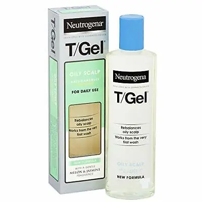 Neutrogena T/gel Oily Scalp Anti-dandruff Shampoo For Daily Use 250ml • £13.20