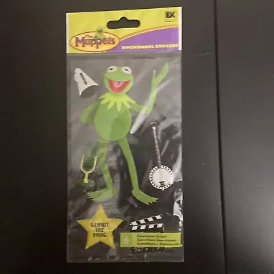 EK Success The Muppets Kermit The Frog Dimensional Stickers • $9.49