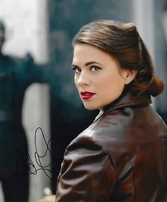 HAYLEY ATWELL CAPTAIN AMERICA SIGNED 10x8 PHOTO AFTAL • £50