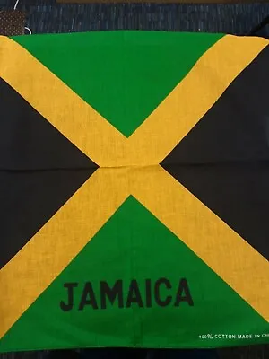 Jamaica - Country Flag - Bandana • $10.60
