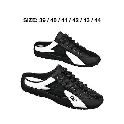 Men Slip On Mule Sneakers Trendy Anti Slip Slippers Low Top Casual Sports Shoes • £22.08