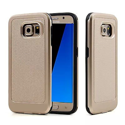 Case For Galaxy Slim Hybrid Plastic TPU Case Cover For Samsung Galaxy S7 S7 Edge • $10.99