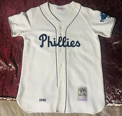 1945 Jimmie Foxx Philadelphia Phillies Mitchell & Ness Jersey 48 XL RARE!! • $260