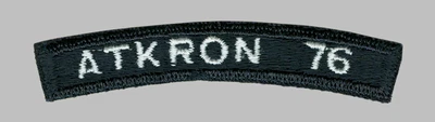 $6.50 • Buy US Navy VA-76 Spirits Attack Squadron ATKRON UIM Rocker Tab