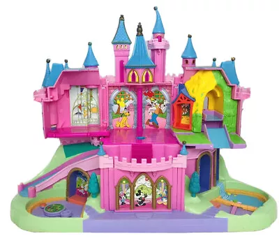 Disney Magical Miniatures Magic Kingdom Castle Playset Polly Bluebird Mattel • $44.99
