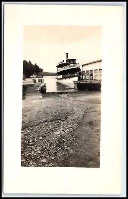 Postcard RPPC Steamboat   O63 • $18.95