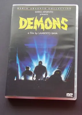 Demons (1985) Lamberto Bava.Unrated Region 1DVD • £4.99