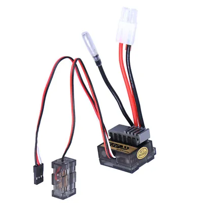 £10.97 • Buy 320A ESC Brush Motor Speed Controller With Fan For RC Car Boat Model
