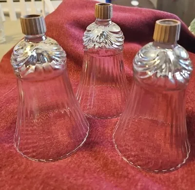 Lot Of 3 Home Interior Homco Renaissance Glass Votive Candle Holders Sconce Cup  • $15