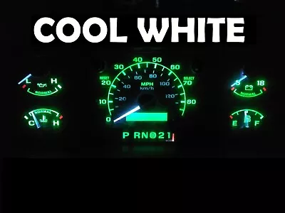 Gauge Cluster LED Dash Kit Cool White For Ford 92 96 Bronco F150 - F350 Truck  • $11.85