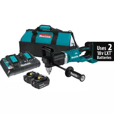 Makita 18V X2 Lxt 36V 1/2In Right Angle Drill Kit • $619