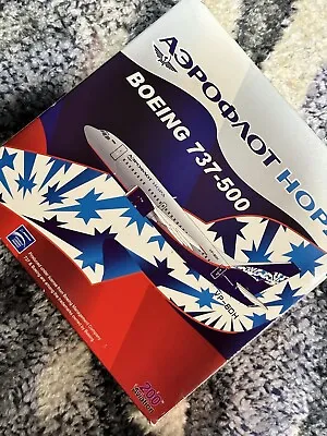 Aeroflot Nord HOPA Boeing 737-500 Reg# VP-BOH Aviation200 AV2735001 1:200 • $300