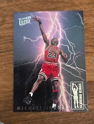 1993-94 Fleer Ultra - Scoring Kings #5 Michael Jordan • $555