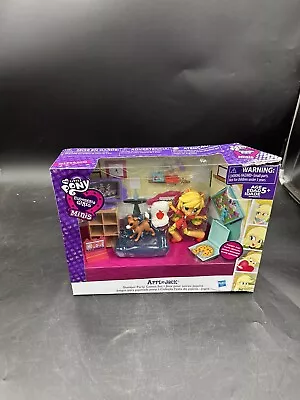 My Little Pony Equestria Girls Minis Applejack Slumber Party Games Box Damage • $55