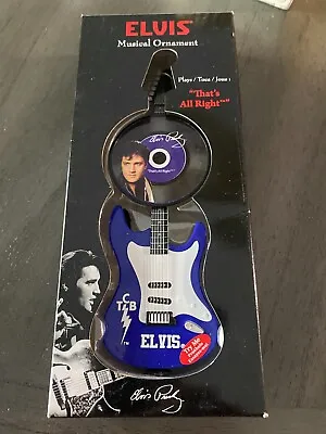 Elvis Musical Ornament  Thats All Right  Guitar • $15.99