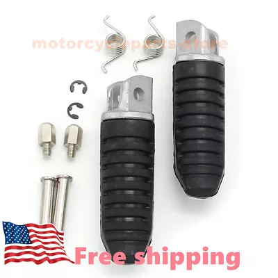 Front Footrests Foot Pegs Fit For Suzuki DL1000 V-Strom 2002-2012/TL1000 1997-03 • $24.41