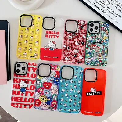 Hello Kitty Clear Shockproof Case Cover For IPhone 15 Pro Max 14 Plus 13 12 11 • $14.95