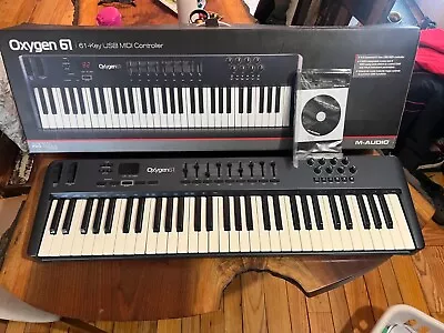M-Audio Oxygen 61 (3rd Generation) MIDI Keyboard Controller • $132