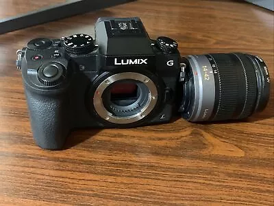 Panasonic Lumix G7 16.0MP Mirrorless Camera (with Kit Lens AF-S DX 14-42mm Lens) • £123