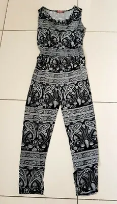 Monochrome Cowlneck  Jumpsuit...Size M/L • £12