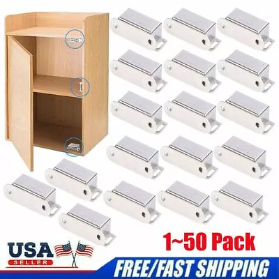 1~50 Pack Magnetic Cabinet & Door Latch Catch Closures Kitchen Cabinet Cupboard • $5.20