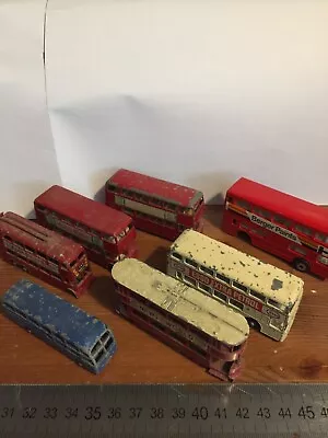 Vintage  Lesney  Matchbox Buses Bundle Bea 58 Tram 3routemasterdaimler + More • £7