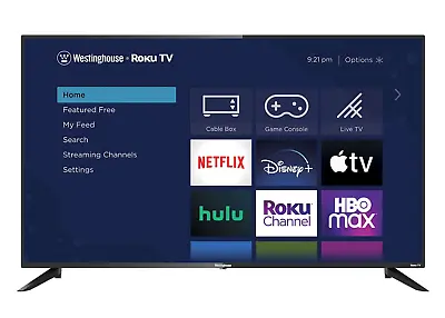 Westinghouse 50″ 4K Ultra HD Smart Roku TV With HDR WR50UT4212 • $209.99