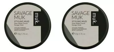 (2X) Savage Muk Hair Styling Mud  (95g) • $55.77