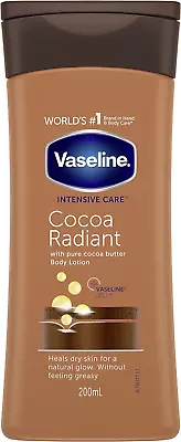 Vaseline Intensive Care Cocoa Radiant Lotion 200 Ml • £2.93