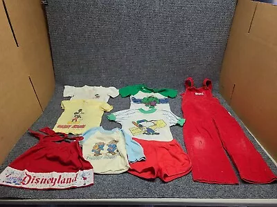 VTG Kids Clothes Lot Of 8 Hulk Disney Snoopy Smurfs Shortcake Toddler Mix 80s • $51