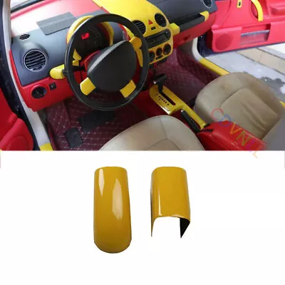 Dashboard Co-pilot Handle Cover Trim For Volkswagen Beetle 2003-12 Bright Yellow • $82.48