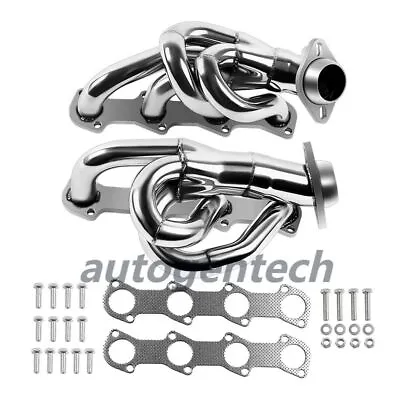 For 97-03 Ford F150 F250 Expedition XLT 4.6L V8 Stainless Steel Header Manifold • $139.99