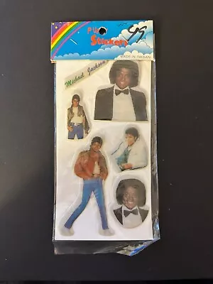 Michael Jackson Puffy Stickers Vintage 1980's - New In Package King Of Pop • $5.95